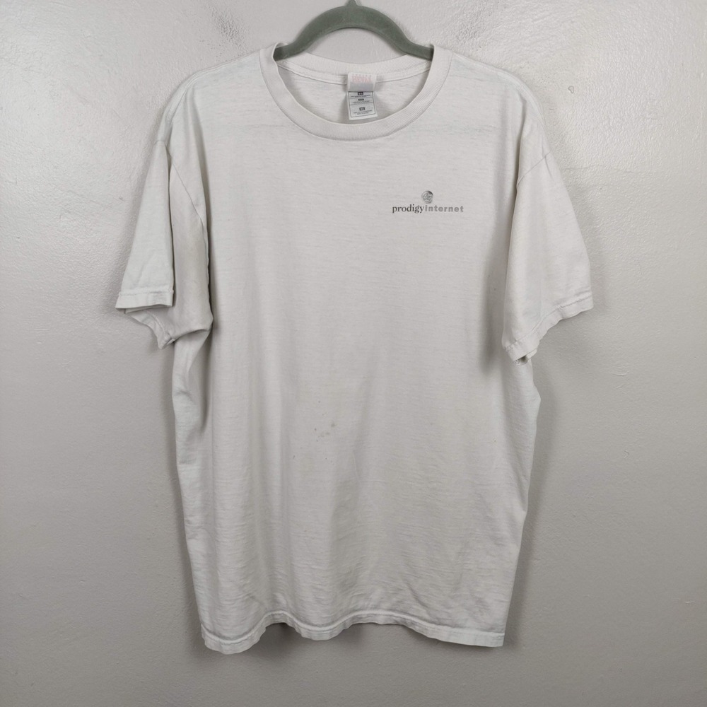 Vintage Y2K Prodigy Internet T Shirt Mens XL I'm Connected Graphic Tee Vtg